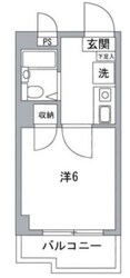 プチシャンプル川崎の物件間取画像